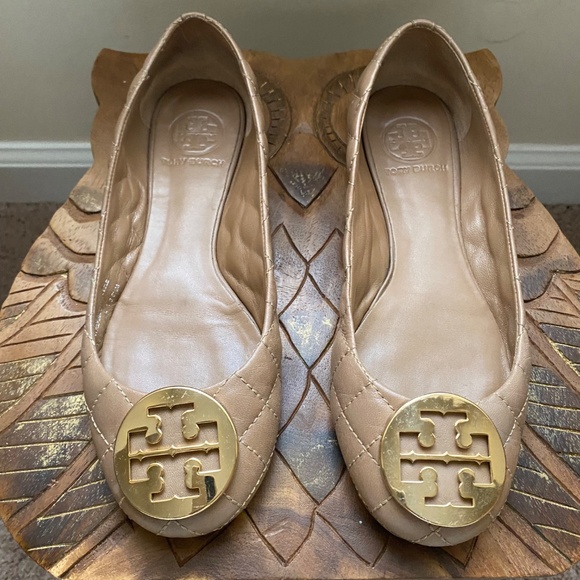 Tory Burch Quilted Ballet Flats - Picture 2 of 8